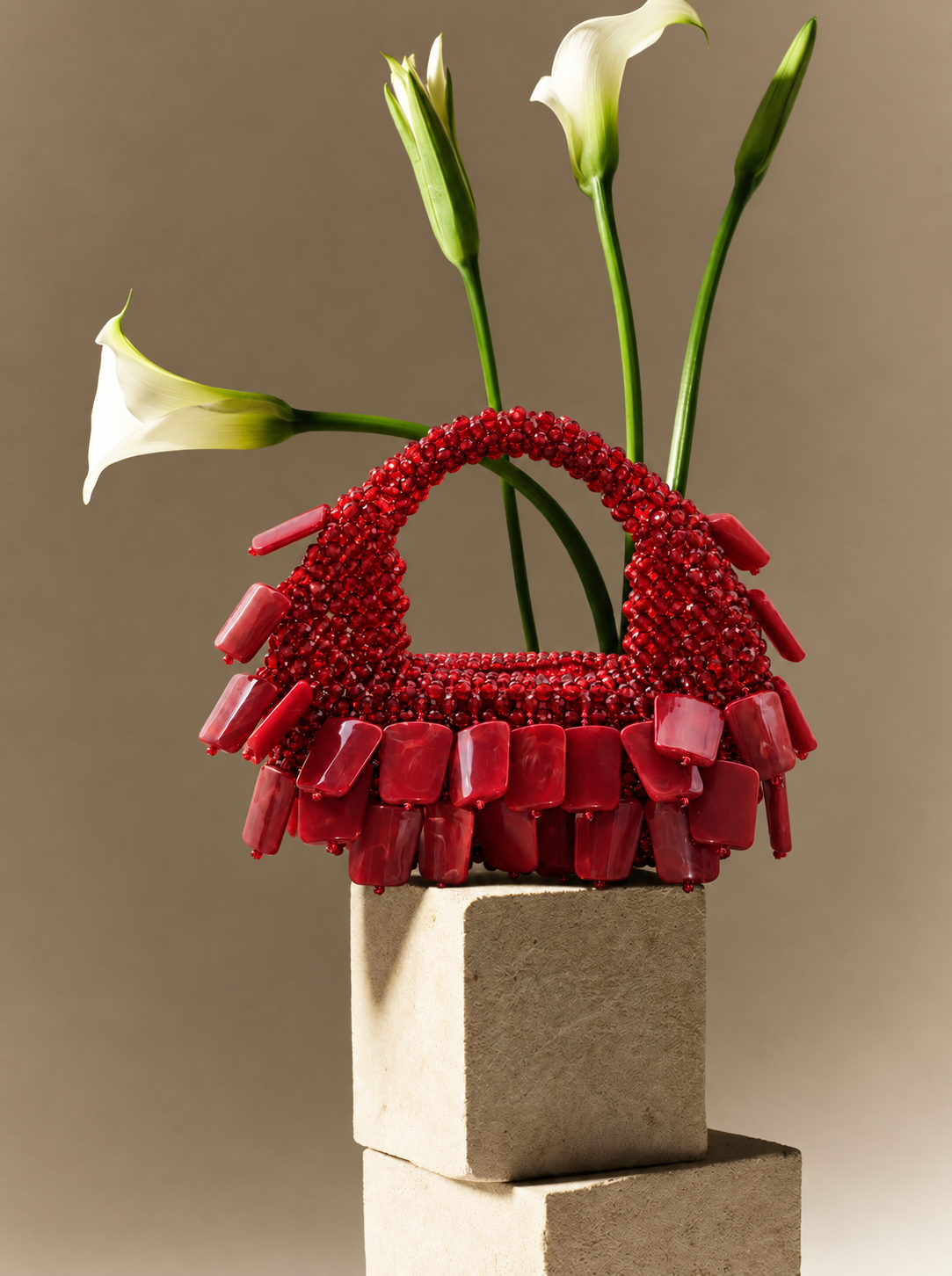 Cherry Red “Cleo” Bag
