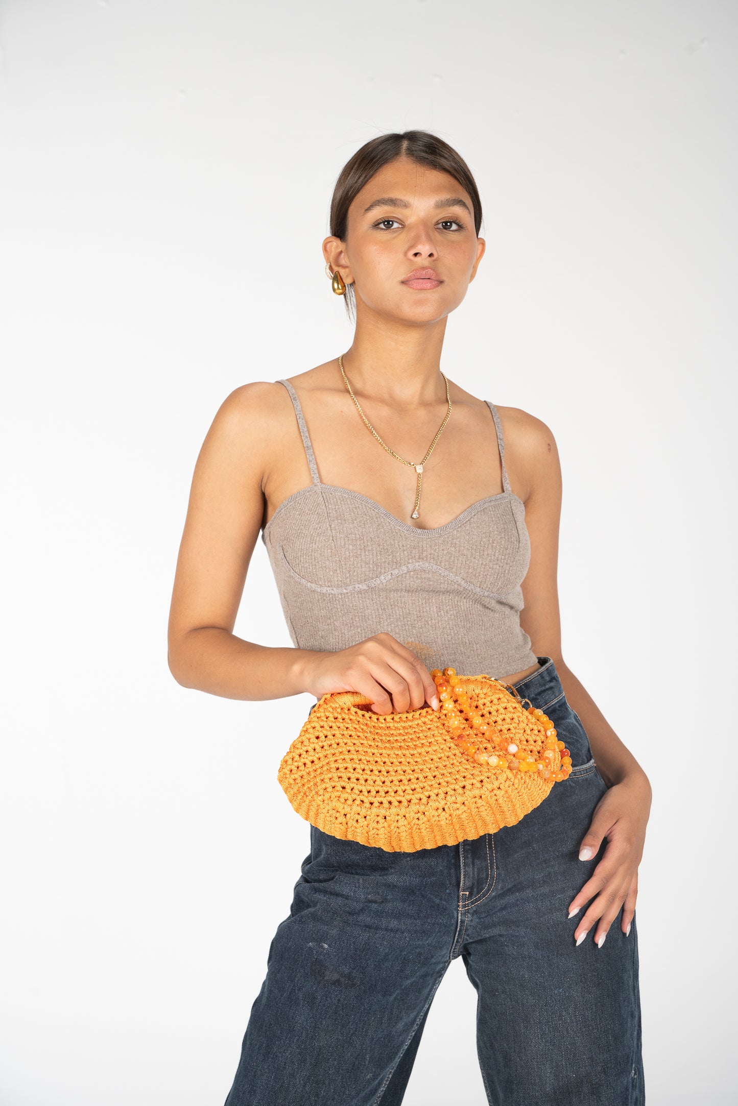 Orange "Dima" Bag