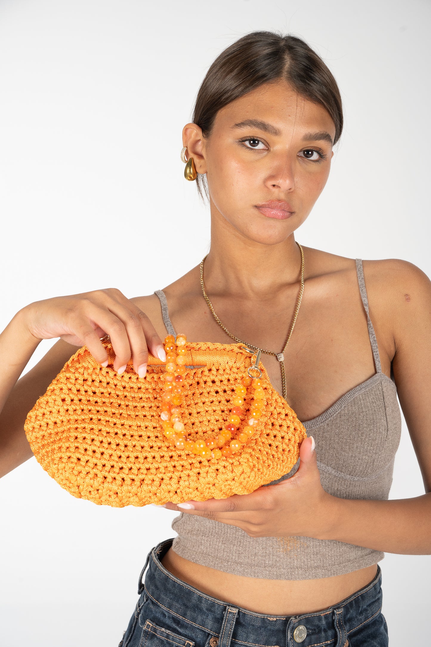 Orange "Dima" Bag