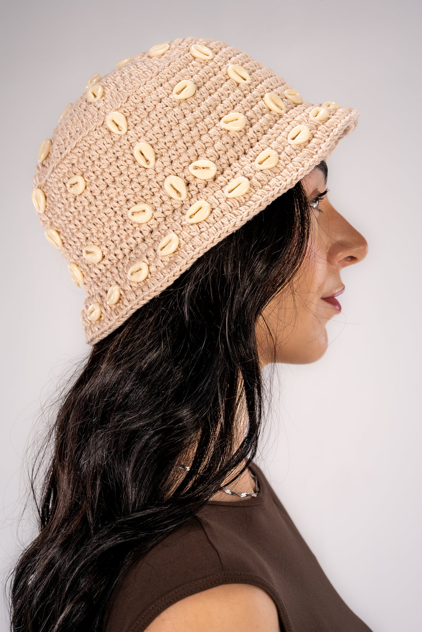 Beaded Bucket Hat