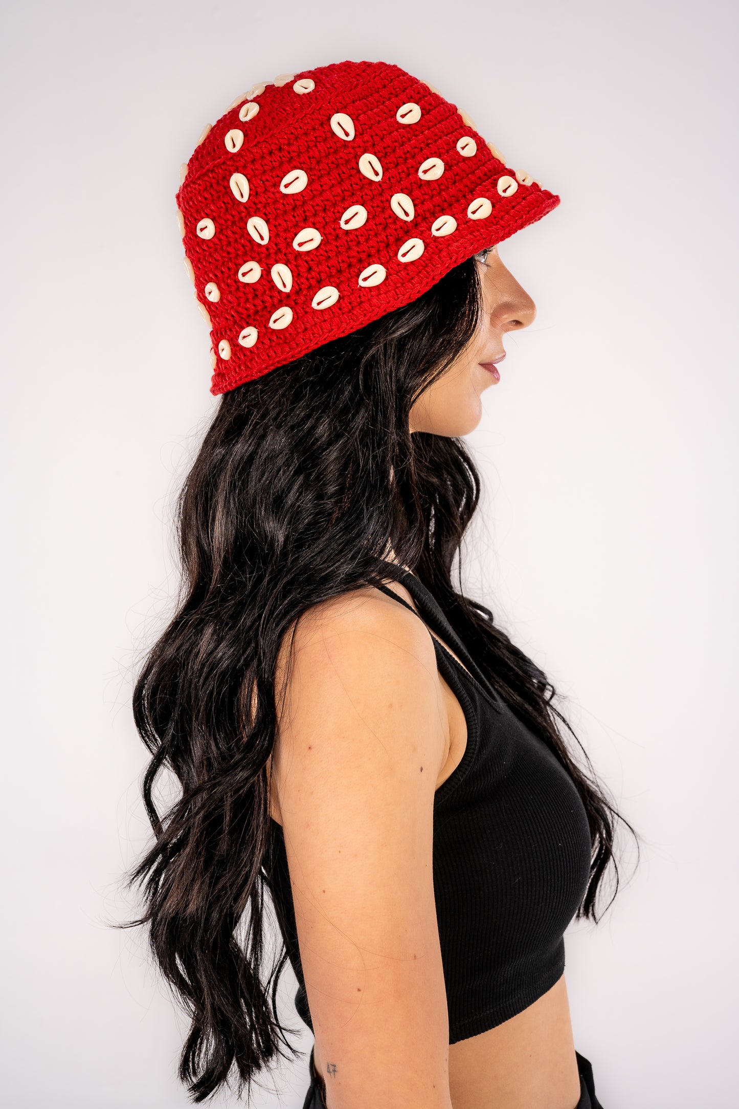 Beaded Bucket Hat
