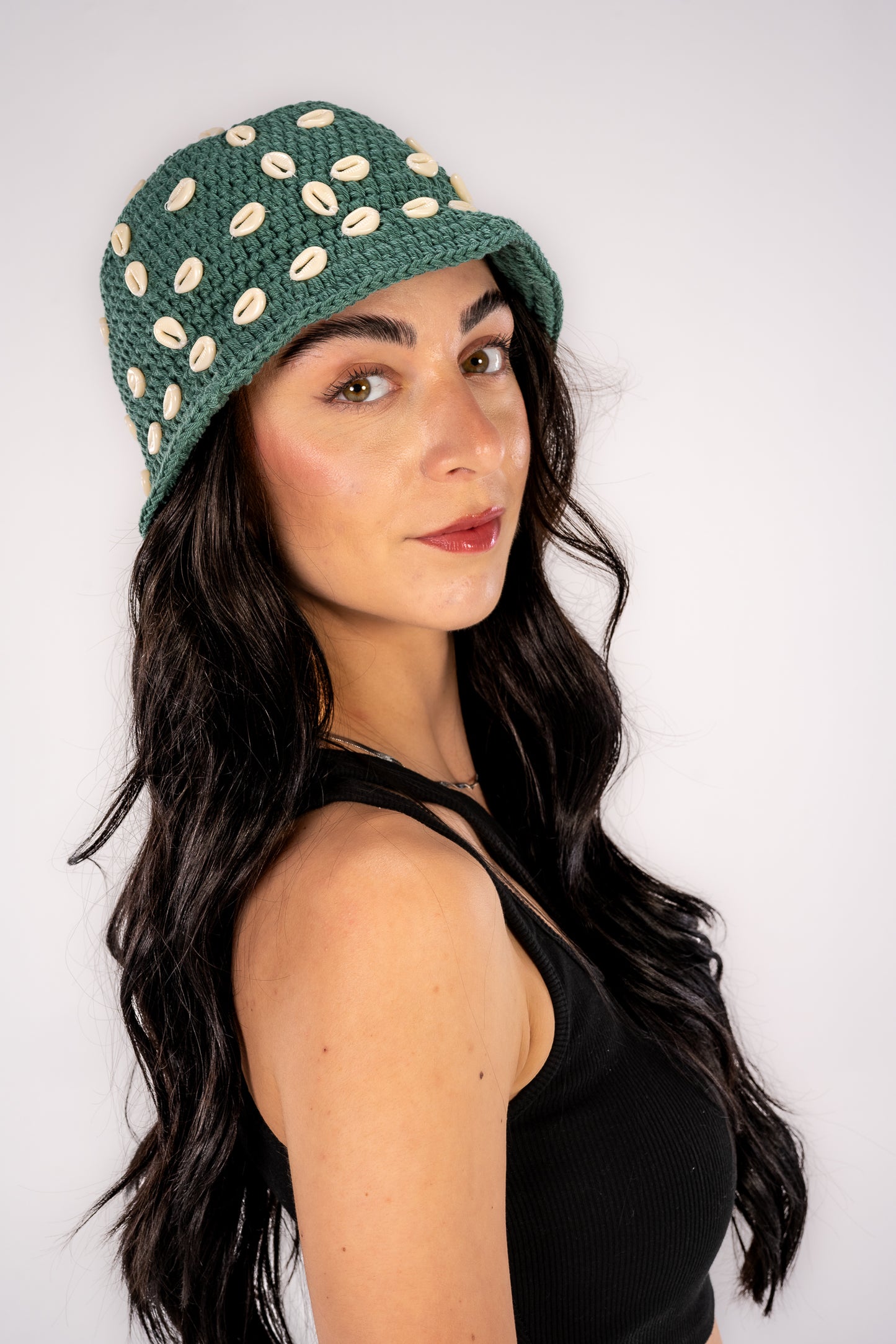 Beaded Bucket Hat