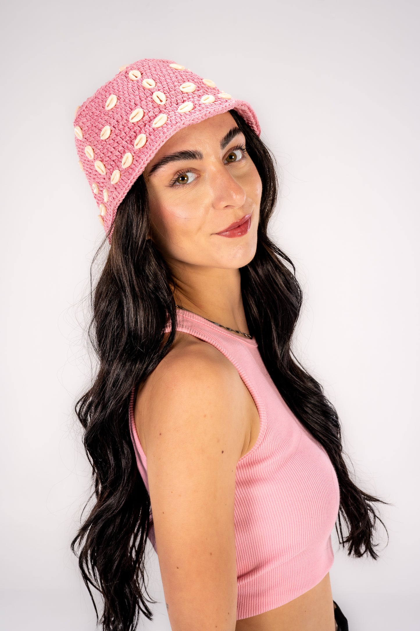 Beaded Bucket Hat